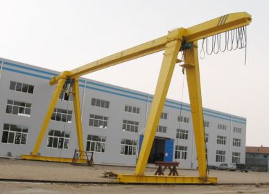 Açık Uzaktan Kumanda Gantry Crane 20 Ton