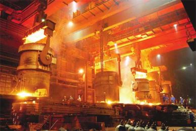 Çelik Fabrikası Vinç 4 Kiriş Gezer Vinç